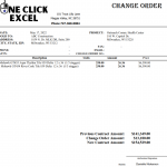 change order2